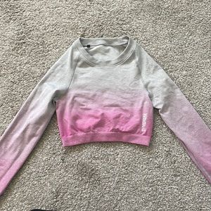 Gymshark cropped workout top